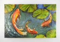 Koi Pond by Anne Nye