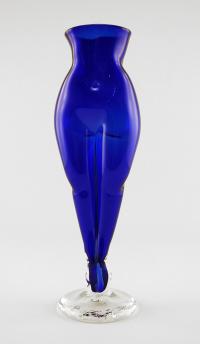 Goblet/Cobalt Torso by Charlotte Roth