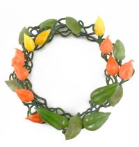 Pepper Wreath by Kathleen Elliot