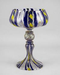 Goblet/Blue Zanfirico by Brian Kerkvliet