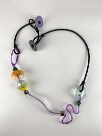 Necklace/Fun in Purple by 