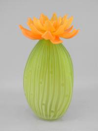 Lily Stone/Peach & Gold Green by Mariel Bass