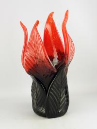 Black & Red Leavessel by 