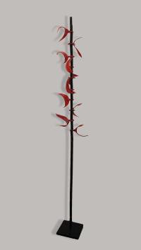 Crescent Column/Red by Susan Rankin