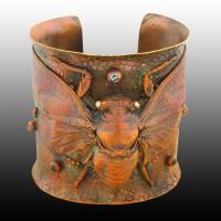 Cicada Cuff by Terry Henry
