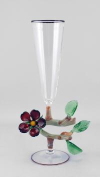 Goblet/Wood Flower by Lance & Maureen Mc Rorie