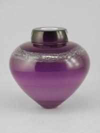 Emperor Bowl/Purple Nebula by Randi Solin